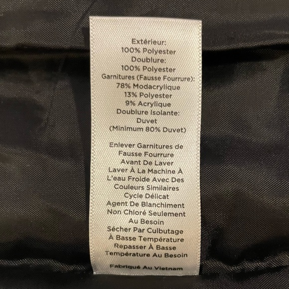 TALBOTS Red Black Buffalo Check Down Puffer Vest | Size Small - Picture 9 of 11